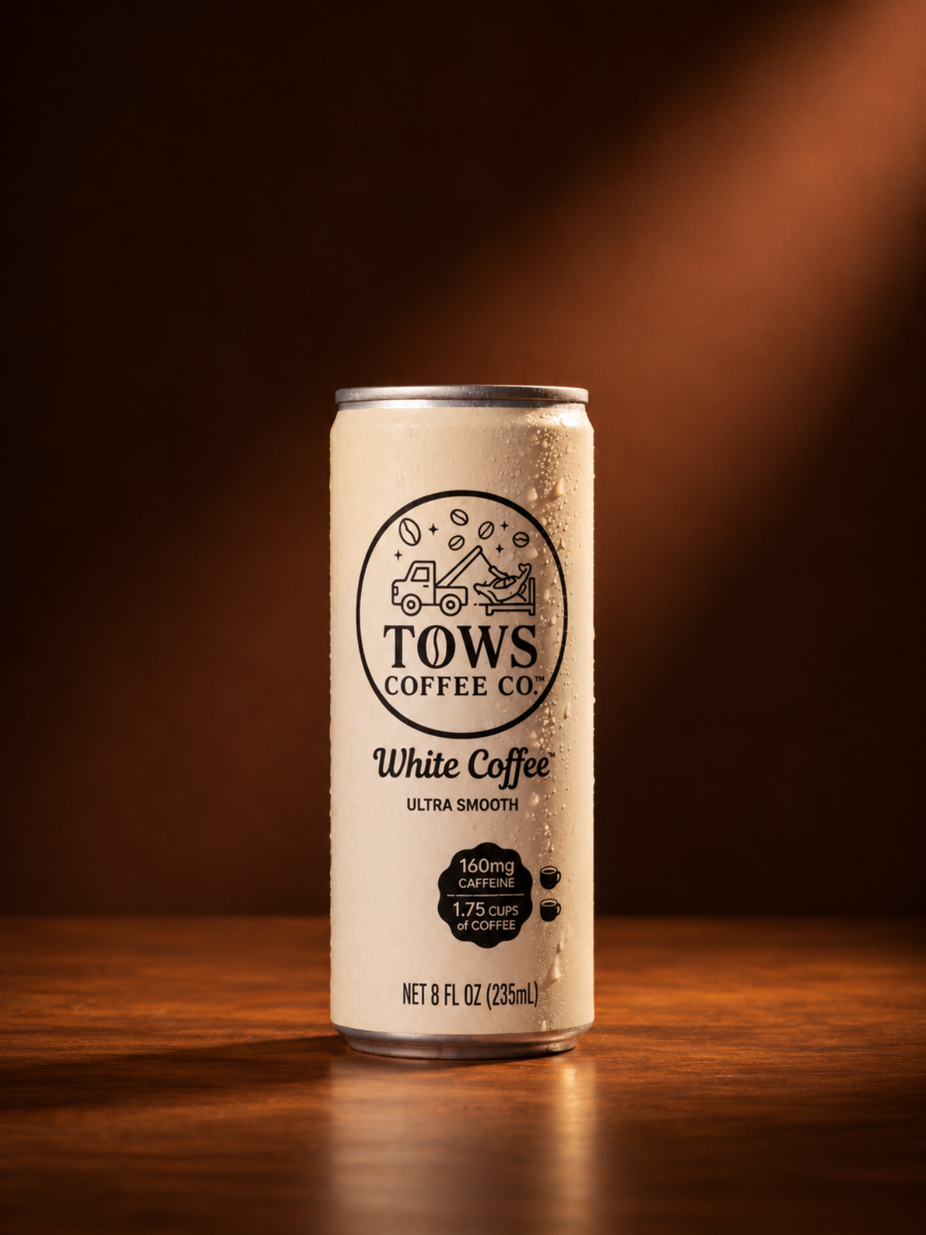 TOWS White Coffee™ Cold Brew 8oz Can 12 Pack – TOWS COFFEE CO