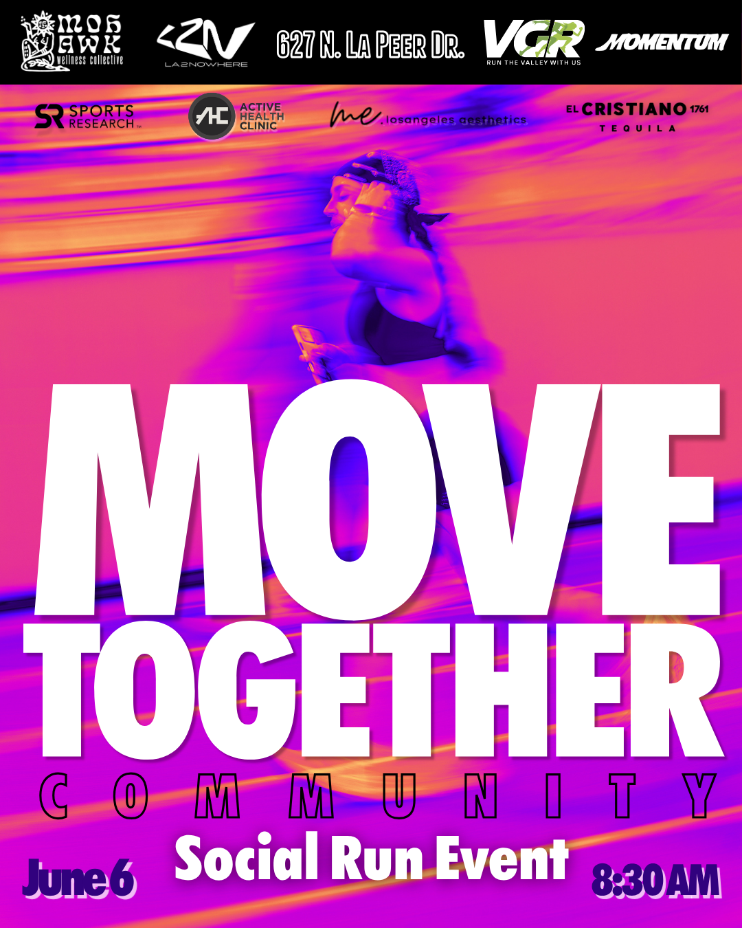 Weho Social run June 6th 2026