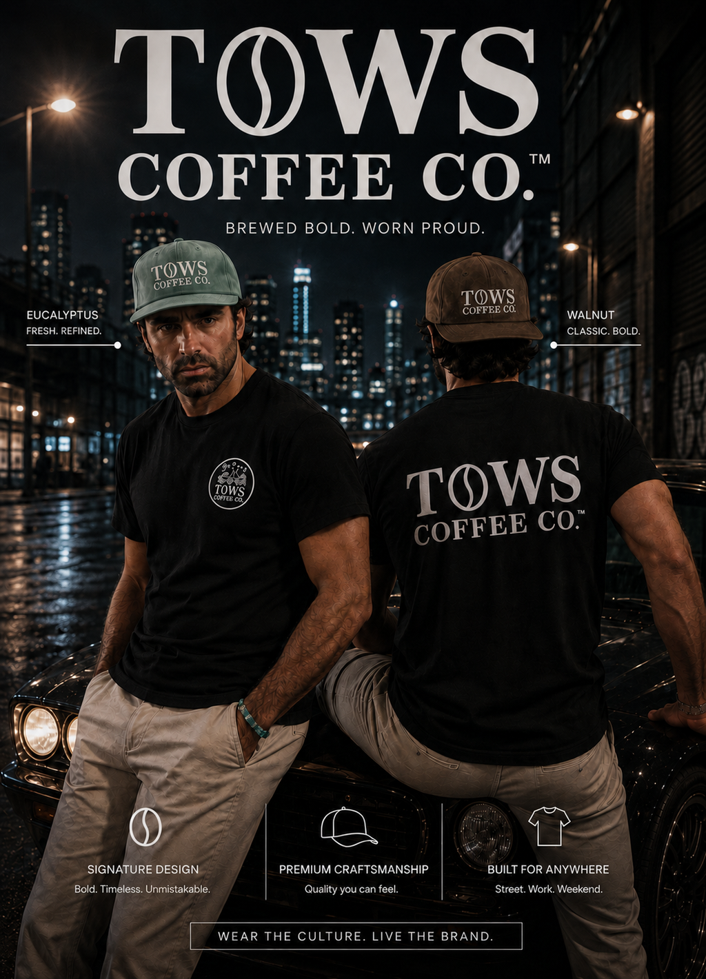 TOWS Coffee Co™ Cord Rope Cap